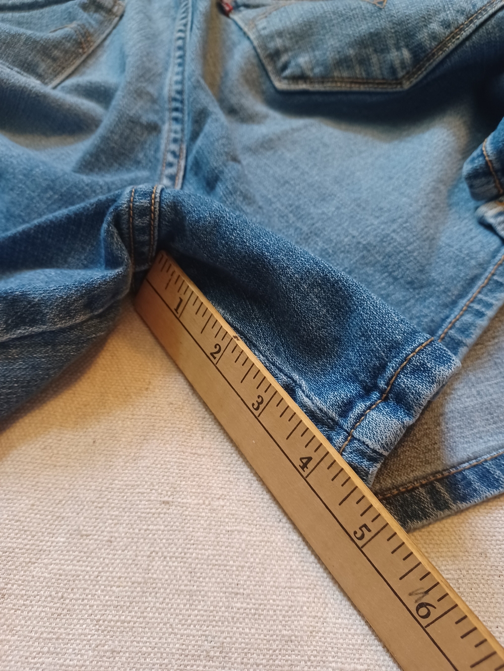 Levi's Denim Jean Shorts Women's Size 14 - Picture 8 of 10